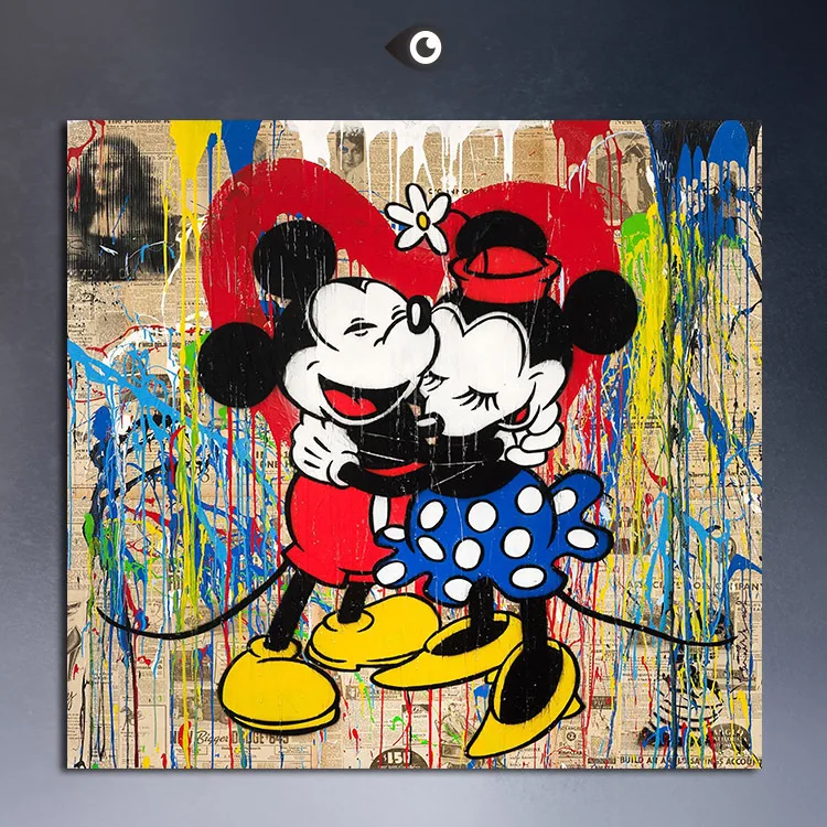 Aliexpress.com : Buy 2015 wall paintings Mickey Mouse