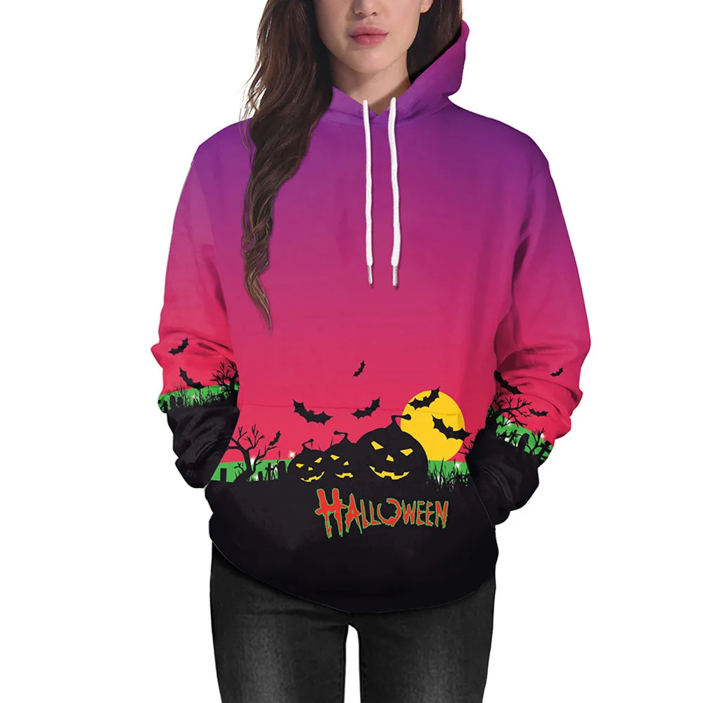 Buy MUQGEW Women Hoodies Sweatshirts Women Halloween