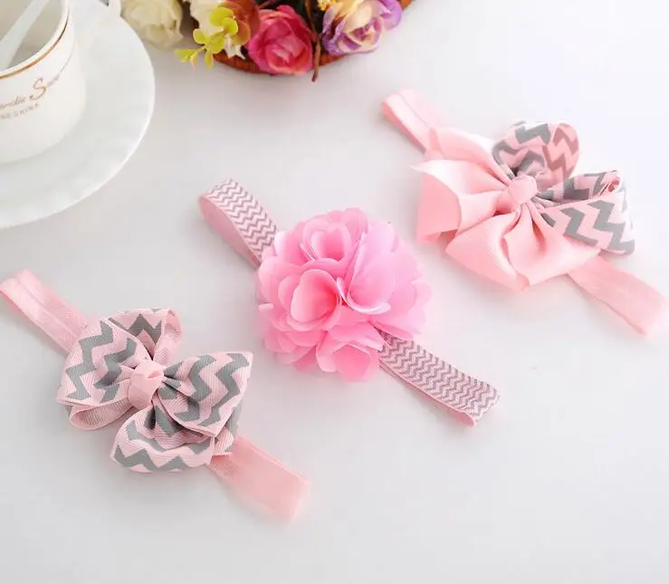 Toby Girl's 2-Pack Headbands - Flowers & Sequins3