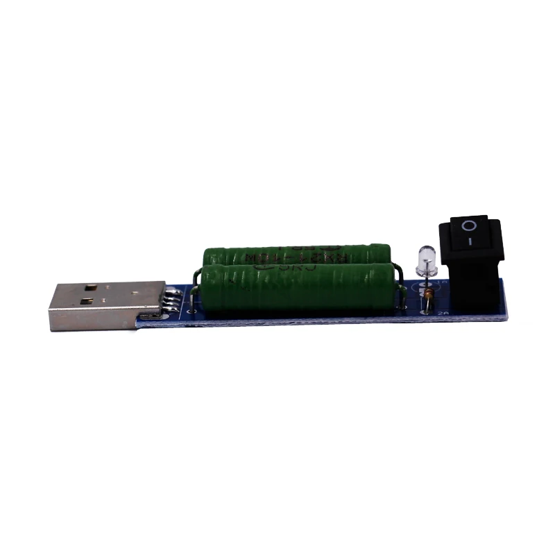 USB измеритель напряжения тока зарядное устройство тестер детектор ЖК-цифровой вольтметр+ 1A/2A мини разряд нагрузочный резистор комплект скидка 20
