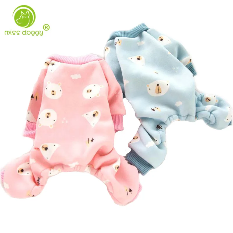 

Pet Hoodie Sweater Dog Pajamas Soft And Cozy Pet Clothes For Small Dogs Puppy Jumpsuit For Chihuahua Pomeranian Poodle
