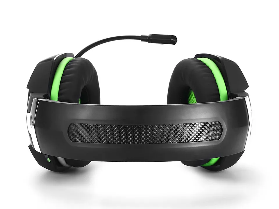 KOTION EACH G1000 Stereo Gaming Headphones Over Ear PC Gamer Headset with Microphone Breathing LED Light for Computer Game (6)