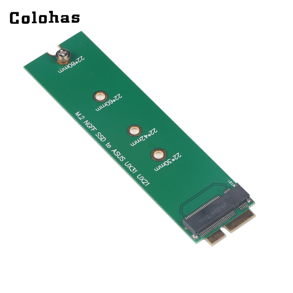 M.2 NGFF SSD на 6 + 12Pin конвертер карты для ASUS UX31 UX21 с 30/42/60/ 80 мм Слот|Платы расширения| |
