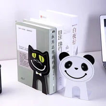 Мультфильм металлическая, для книги Стенд милый и игривый Творческий рабочего простой канцелярские принадлежности для студентов книжная полка