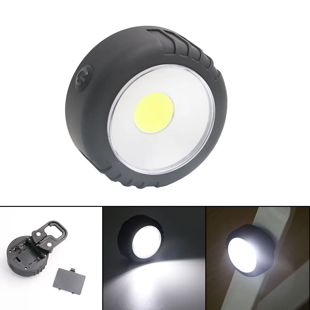 

Portable COB LED Flashlight Magnetic Working Folding Hook Light Lamp Torch Linternas Use 3 AA batteries Camping Lighting Lamp