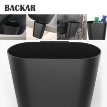 Backar свисающий на мусорные баки Авто лоток для хранения аксессуары для Защитные чехлы для сидений, сшитые специально для Mitsubishi lancer peugeot 206 307 308 207 2008 BMW F30 F10 м