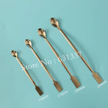 

lab stainless steel spoon spatulas length 175mm single