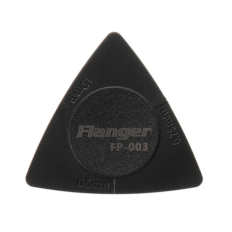 Flanger FP-003 1 шт. треугольная гитара pick s 1 pick pcs ABS материал Противоскользящий Стиль Портативный pick s Аксессуары для гитары - Цвет: Черный