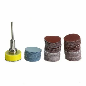 

Flocking Sandpaper Set 25mm 50x3mm Woodworking Sanding Disc Grinding Wood Polishing Sander Paper Set