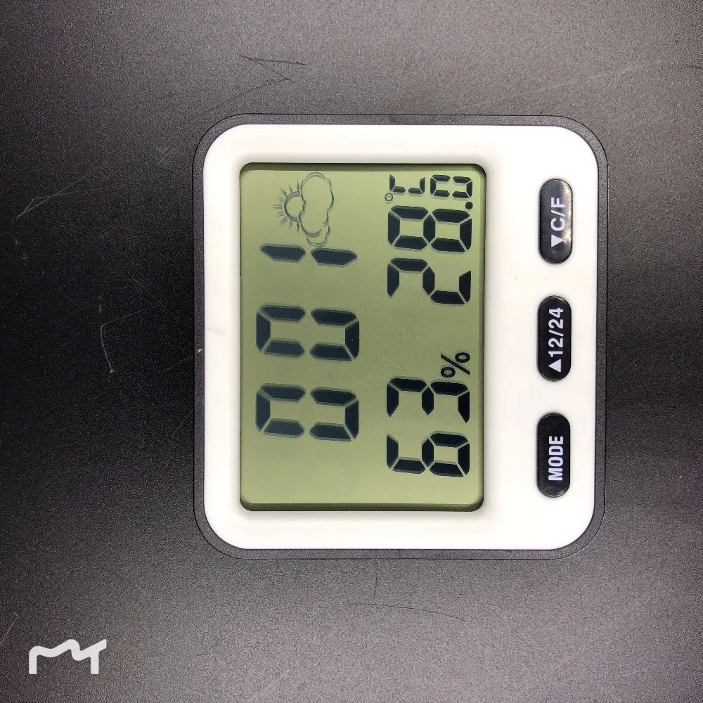 

Multifunction clock with timer + alarm clock + temperature and humidity display Suitable for kitchen, study, living room