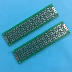 2 шт. j380y 20*80 мм Печатные платы DIY PCB Сварки электронный Компоненты Малый замыкания продажи по потери