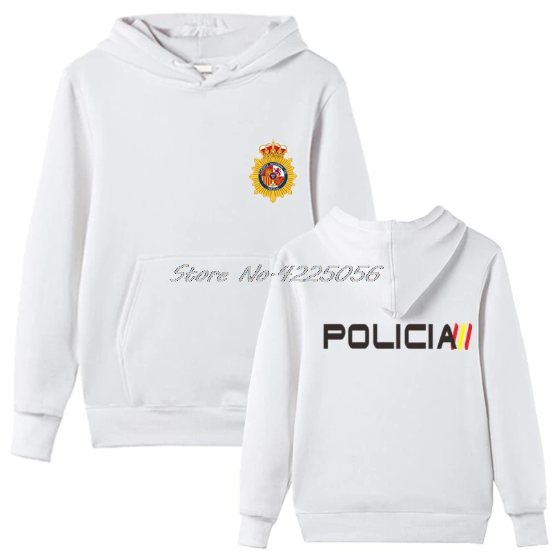 Espana Policia испанская национальная полиция Espana Policia худи Riot Swat спецназ Мужская толстовка классное пальто толстовка