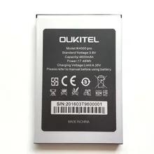 Oukitel K4000 Pro Battery 100% Original High Quality 4600mAh Battery Replacement For Oukitel K4000 Pro Smart Phone
