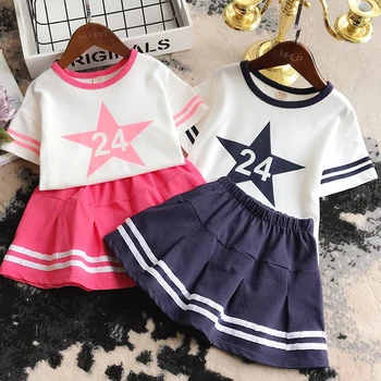 

2018 new spring autumn/winter/summer Girls Kids Boys Pentagram suit comfortable cute baby Clothes Children Clothing