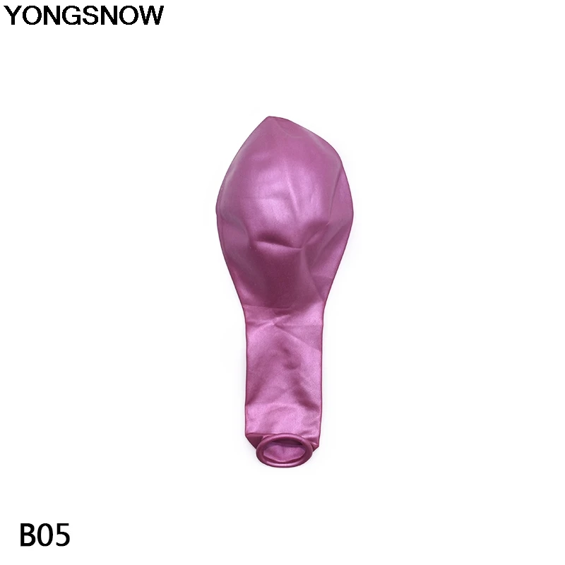 YONGSNOW 10/20 штук 12-дюймовые толстые жемчужный металлик шар латексный гелиевый надувные воздушные шары на день рождения вечерние свадебные дома деко игрушка