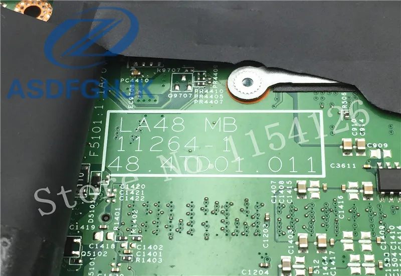 buy  LAPTOP MOTHERBOARD FOR LENOVO B490 V470 MOTHERBOARD LA48 48.4TD01.011 DDR3 Non-Integrated 100% Work