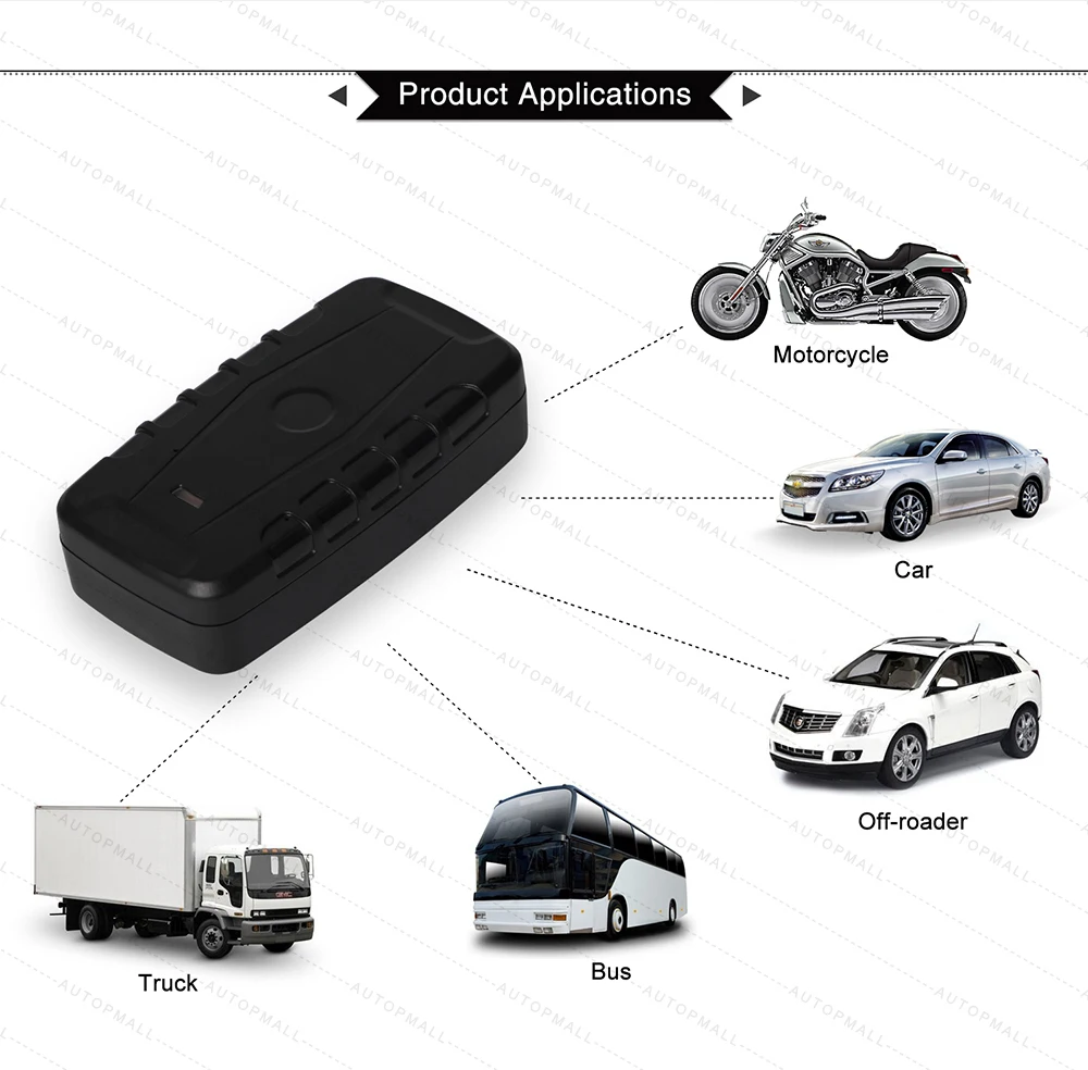 Автомобильный gps трекер LK209B устройство слежения автомобиля gps локатор GSM GPRS трекер 120 дней в режиме ожидания мощный магнит водонепроницаемый