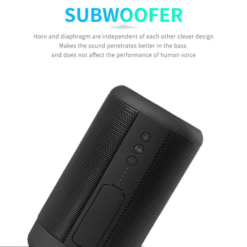 OUKK TWS Bluetooth динамик наружный водонепроницаемый беспроводной Колонка портативный