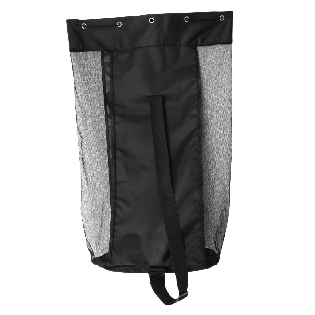 Canvas Lightweight Premium Drawstring Football Soccer Balls Adjustable Shoulder Backpack Bag for 15 Balls