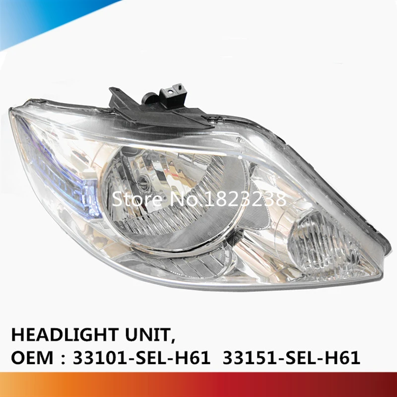 Фара фары OEM: 33151-SEL-H61 33101-SEL-H61 для Honda CITY 2006 2007 2008