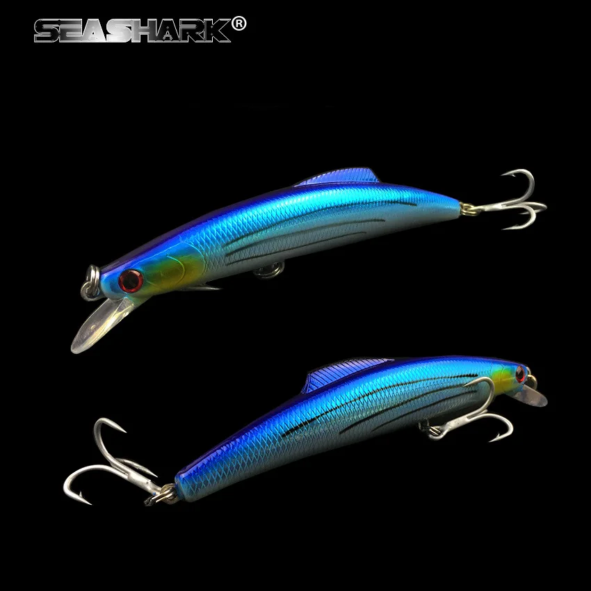 Minnow Fishing Lure Hard Plastic 1PCS 96g/20cm Big Crankbait Artificial Bait Peche Bass Trolling Pike Carp lures Accessories | Спорт и