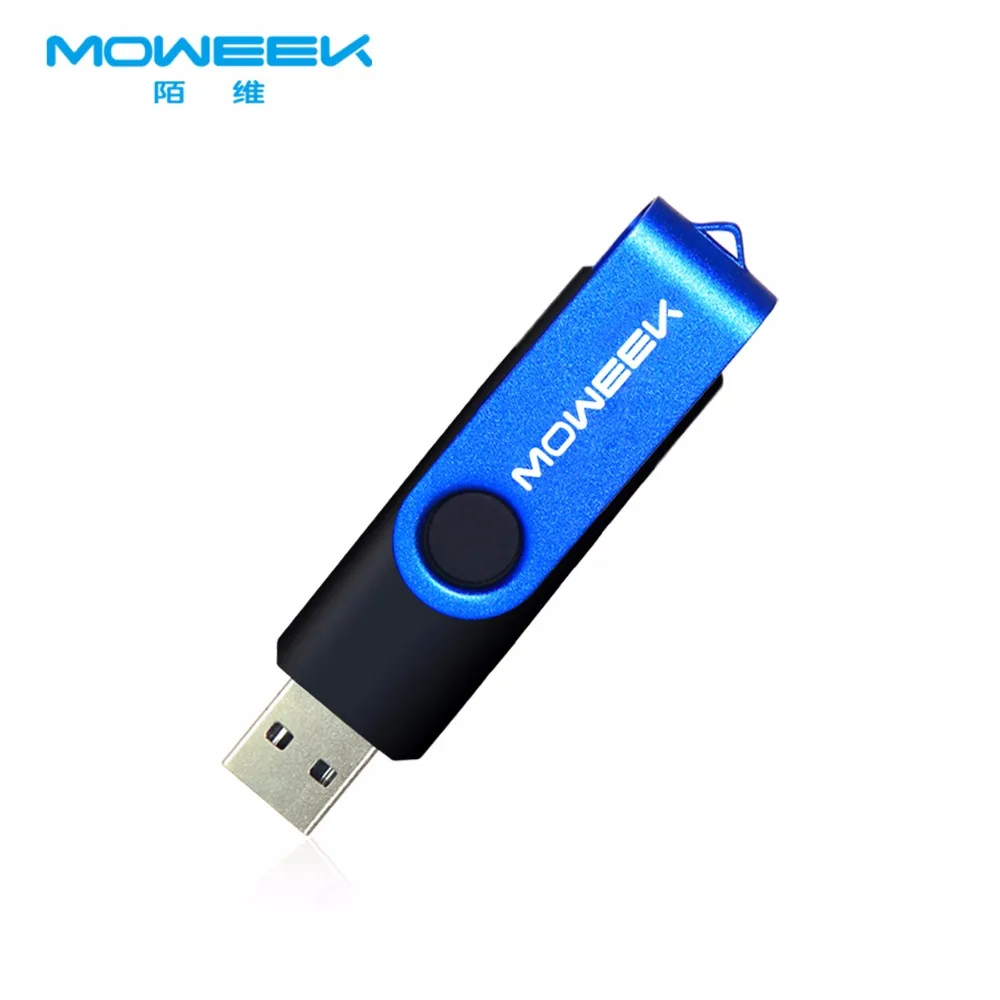 Moweek 32 ГБ 6 шт./упак. смешивания Цвет OTG USB флэш диск Вращающийся флешки высокое
