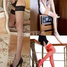 Женские облегающие длинные гольфы, сексуальное нейлоновое красное нижнее белье, Ажурные чулки, прозрачные ультратонкие колготки, высокие чулки, высота: 155-165 см