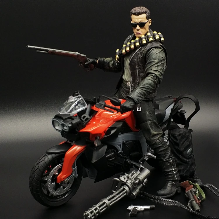 Терминатор игрушка ВОИН будущего 2 T800 T1000 T2 Арнольд подвижные куклы сделать модель T58