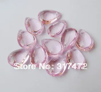 

NEW Fashion Pink Glass Pendant Jewelry Pendant Findings