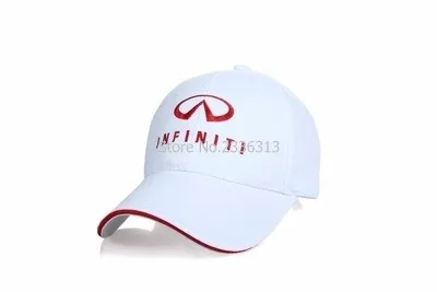 Бейсболка для мужчин и женщин белого цвета Infiniti, шляпы для путешествий, Модный логотип, 4S, магазин, Заказные автомобильные кепки - Цвет: 1