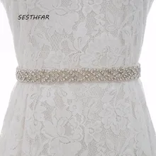 Rhinestones Wedding Dress Belt Sliver Crystal Bridal Sash Diamond Bridal Belt For Women J116S Rhinestones Wedding Dress Belt Sliver Crystal Bridal Sash Diamond Bridal Belt For Women J116S