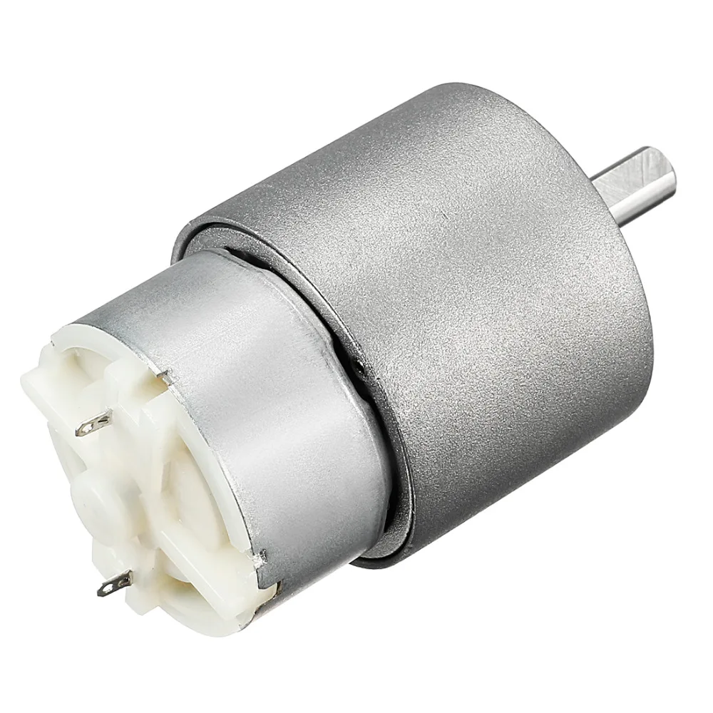

UXCELL Good Quality 1PCS Mini DC Gear Box Electric Motor 12V 11 RPM for M3, Torque High-Temperature Resistance 9kg.cm Loading