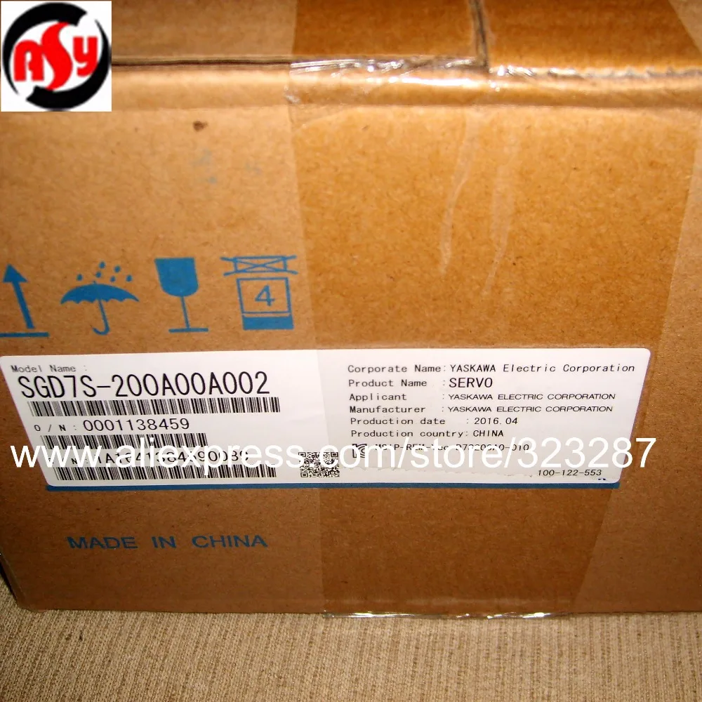 

NEW Servo Drive SGD7S-200A00A002 / SGD7S-200A00A IN ORIGINAL PACKAGING SERVOPACK