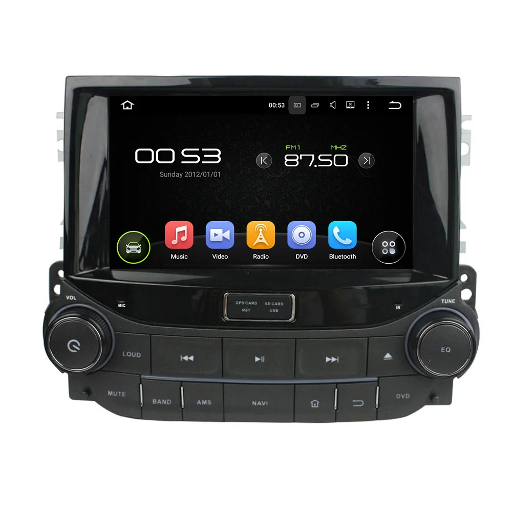 Android 8.0 8-ядерный 4 ГБ Оперативная память dvd-плеер автомобиля для Chevrolet Malibu IPS сенсорный экран штатные магнитола