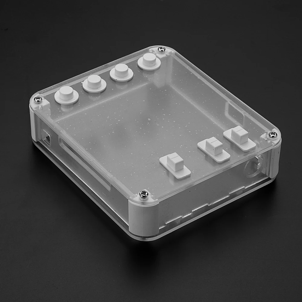 

DIY Digital Oscilloscope Module Kit 1PC New Type Transparent Acrylic Sheet Housing Case For 13805K DSO138mini