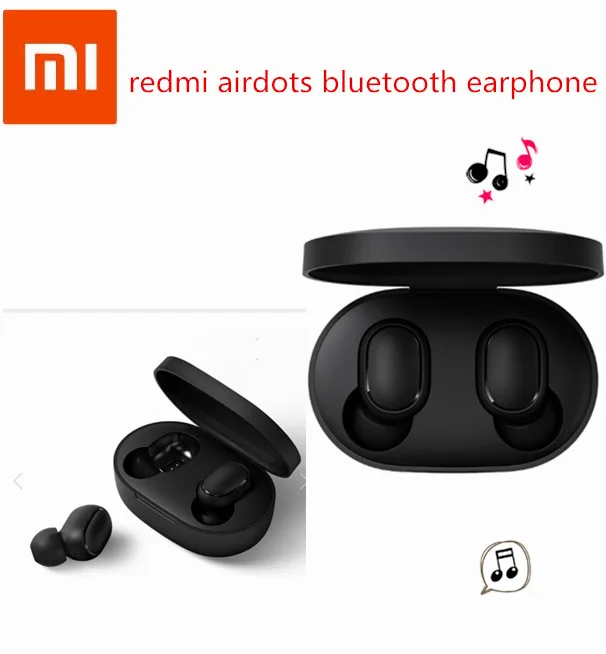 Оригинальные Xiaomi Redmi AirDots настоящие беспроводные наушники DSP активная шумоподавление bluetooth-гарнитура 5,0 с микрофоном наушники