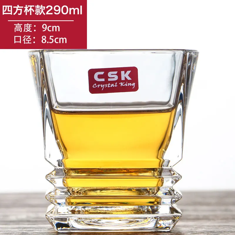 2 шт. персонализированный кристалл бокал для вина стакан для виски spirit home bar beer drinkware24.8 - Цвет: 2