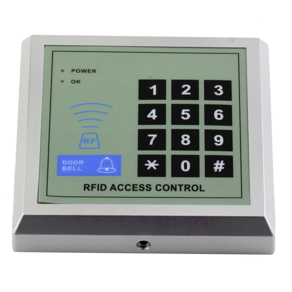 1 компл. Безопасности электронный RFID входной дверной замок система контроля доступа+ 10 брелоков Горячий Поиск