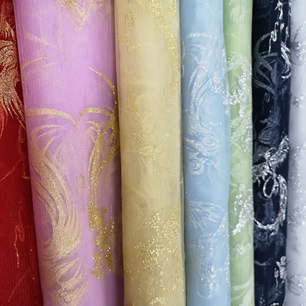 Chinese Classic Phoenix Lace Mesh Fabric Soft Tulle DIY Meterial For Style Dress Curtains Home Decors | Дом и сад