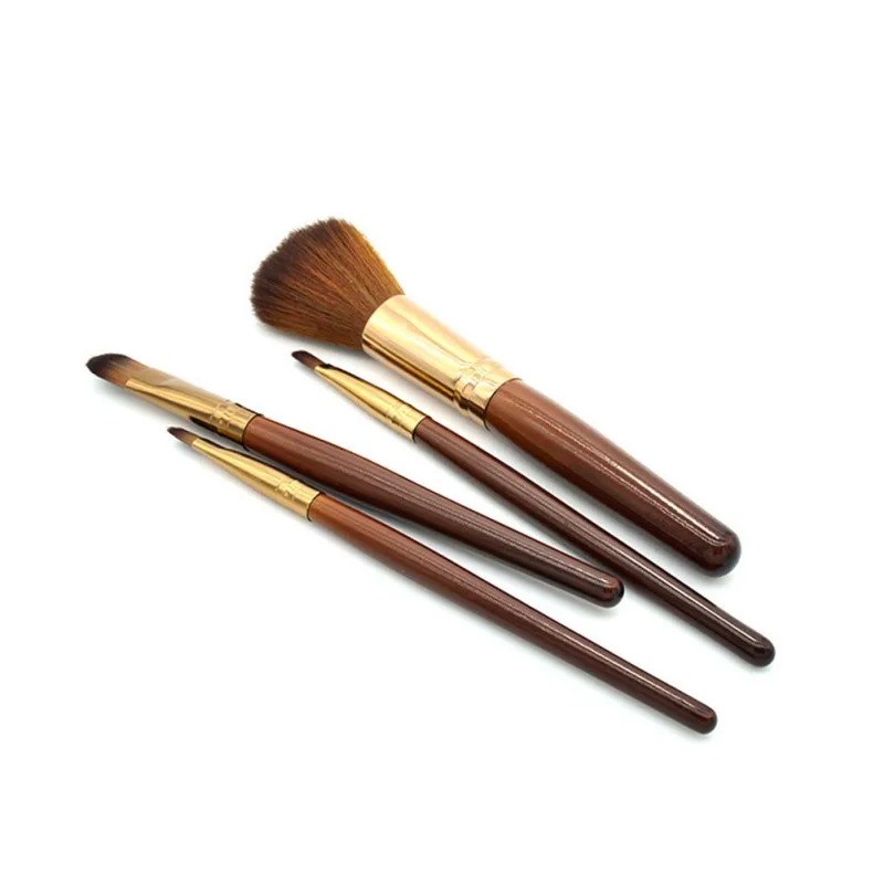 

4Pcs Cosmetic Brush Sets Face Powder Eyeshadow Blush Brushes Kabuki Makeup Kits