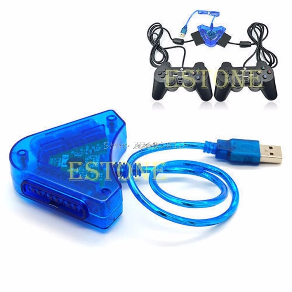 

For PS2 PSII DDR Playstation to USB PC Adapter Converter N Z09 Drop ship