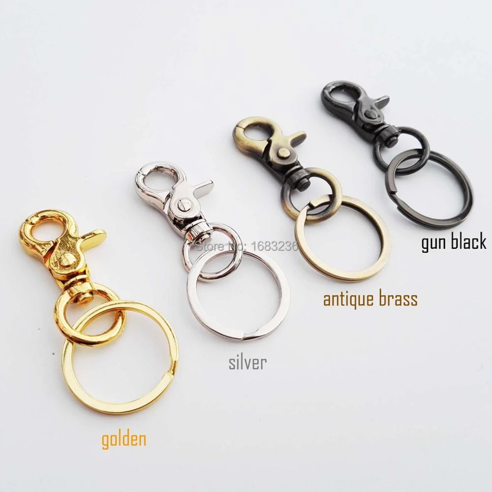 2 Piece Lobster Clasp Hook Keychain Swivel Trigger Snap Hook Buckle Findings 2 Piece Lobster Clasp Hook Keychain Swivel Trigger Snap Hook Buckle Findings