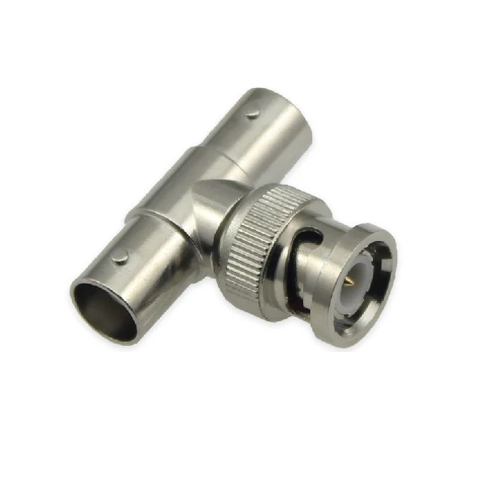 20pcs/lot Female To Dual/2 Female T Splitter BNC Connectors Adapter For