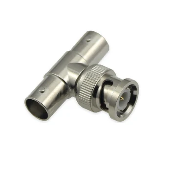 

Female To Dual/2 Female T-Splitter BNC Connectors Adapter For CCTV Cameras