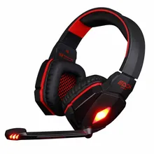 Hot Sales EACH Stereo Gaming Headphones LED Light Over-ear Game Headset Headband With Microphone Volume Control For Pro Gamer