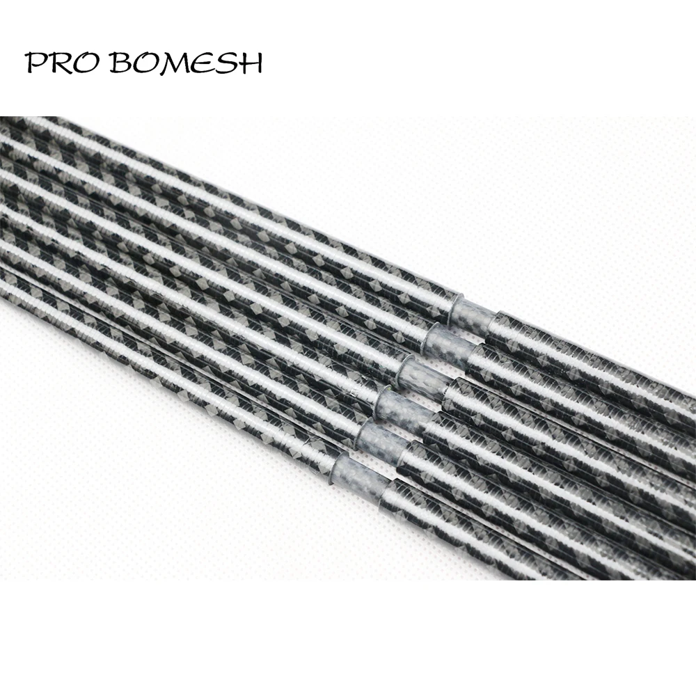 Pro Bomesh 2 заготовки 2,4 M H 2 секции рентгеновский обёрточная бумага 3K Spigot углеродное волокно бас стержень пустой DIY стержень строительство пустой