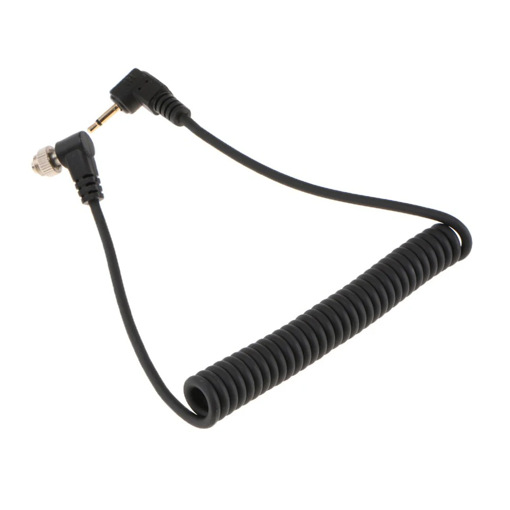 Весенний светильник для вспышки, кабель для синхронизации из поликарбоната, 2,5 мм, штепсельная Вилка для вспышки 30-100 см для студийной фотосъемки, аксессуары для вспышки