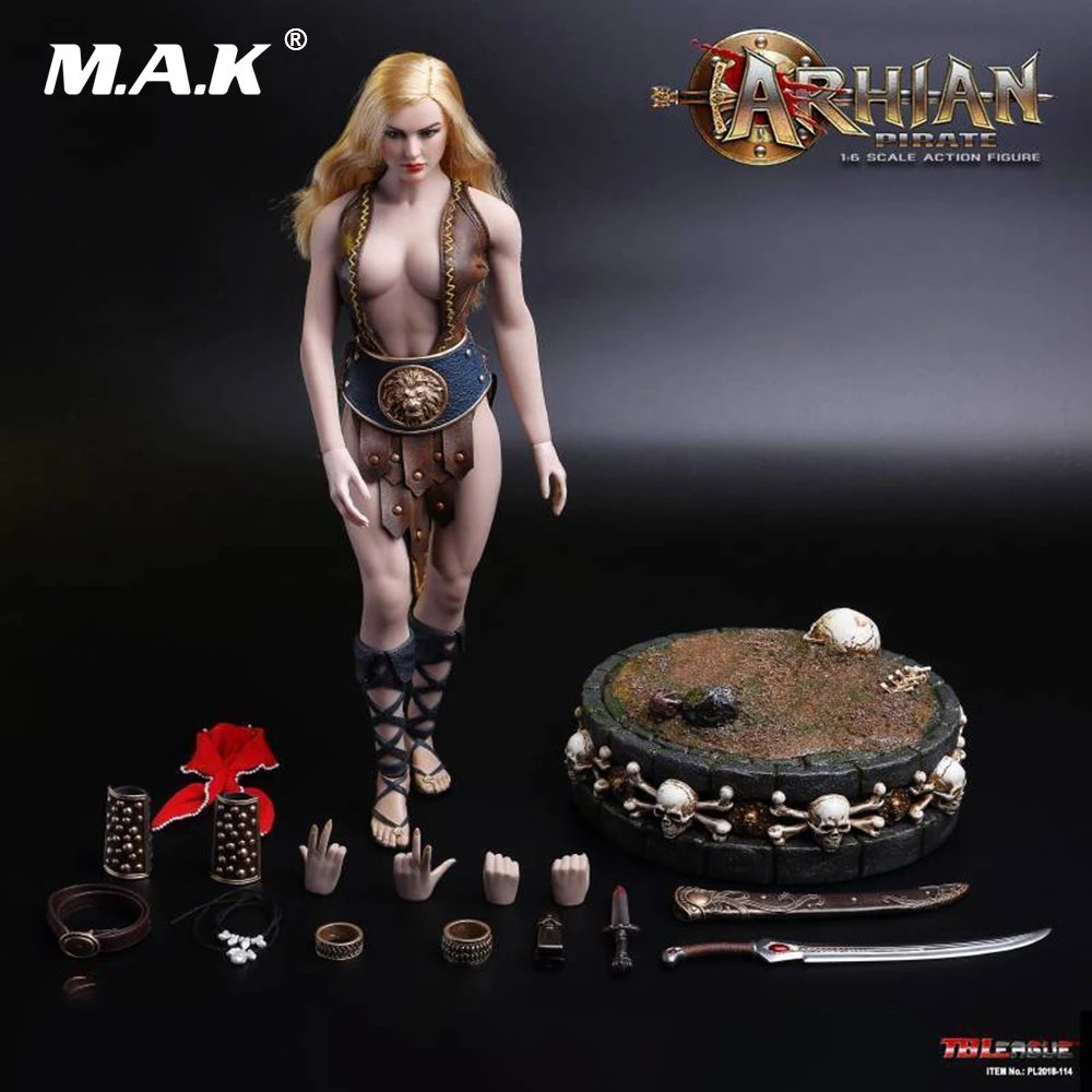 

1/6 Scale Full Female Action Figure TBLeague PL2018-114 Woman ARHIAN PIRATE Moving Figure Model for Collection
