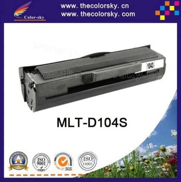 CS-S104) bk совместимый тонер-картридж для принтера samsung mlt d104s 104 s 104 мл 1666 1676 1667 1672 1861(1,5 k страниц) dhl