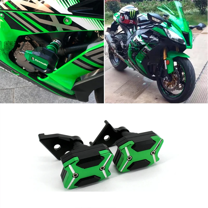 Рамка слайдер обтекатель Защитная крышка для Kawasaki ZX 10R 2011 до аксессуары для мотоциклов ZX-10R мото запчасти Краш колодки Защита